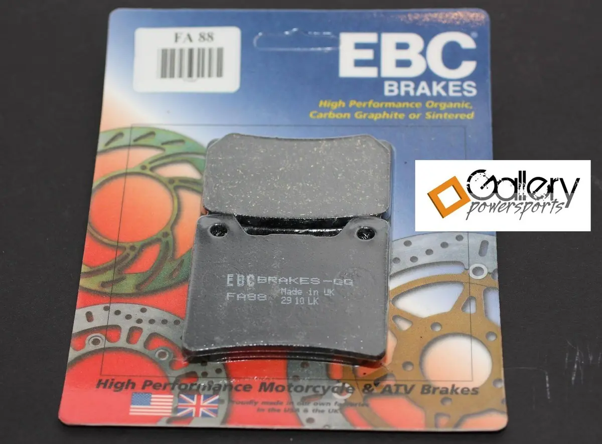 Yamaha Rz-350 Rz350 1984-1985 Rear Ebc Brake Pads 1