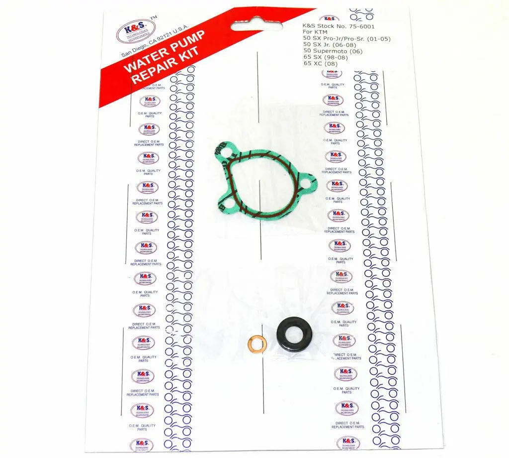 Ktm 65 Sx 00-08 Water Pump Repair Kit Gasket Seal 65Xc 2008 1