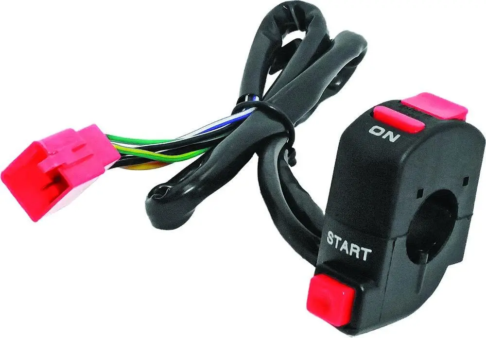 K&S 12-0202 Right Side Starter/Stop Switch Honda Xr650l Style 35013-My6-670 1