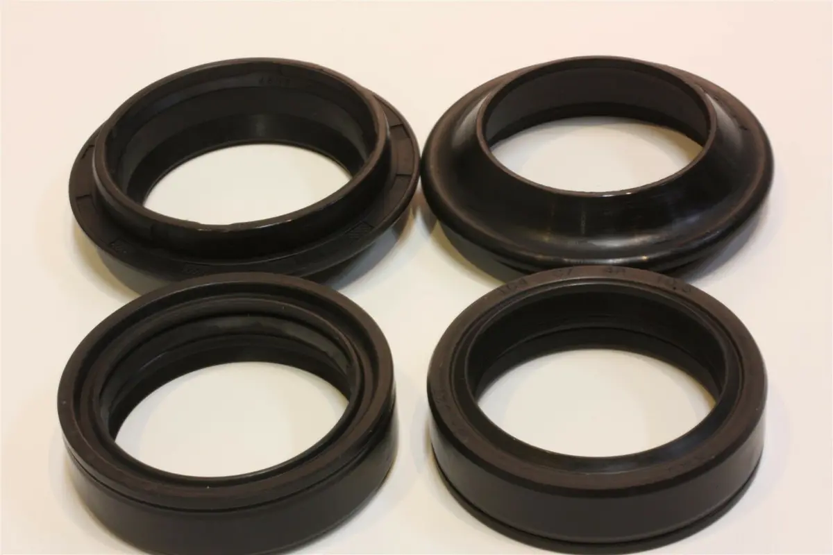 Kawasaki Kx500 Kx-500 E2 1990 Fork Seals Dust Seal Set 1