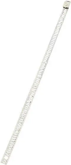Helix Racing 8” Natural Ladder Type Stainless Cable Ties - 8 Pieces | 304-0509 1