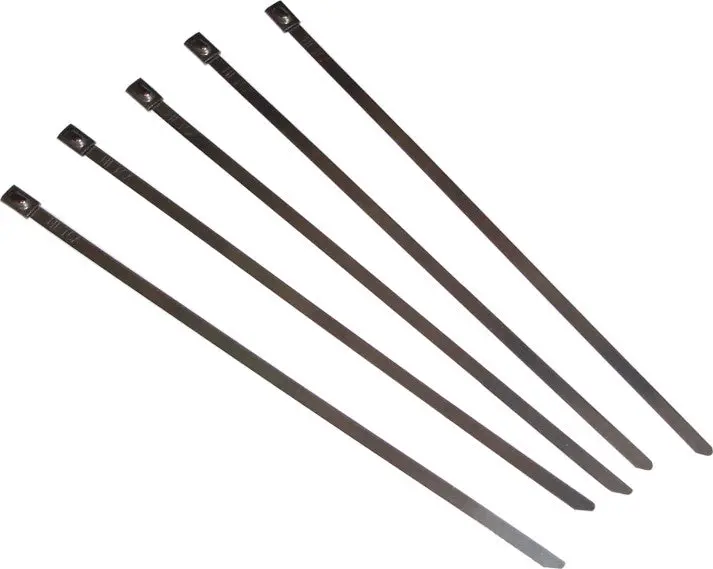Helix Racing Stainless Steel Cable Ties, 14" 5 Pack | 304-0514 1