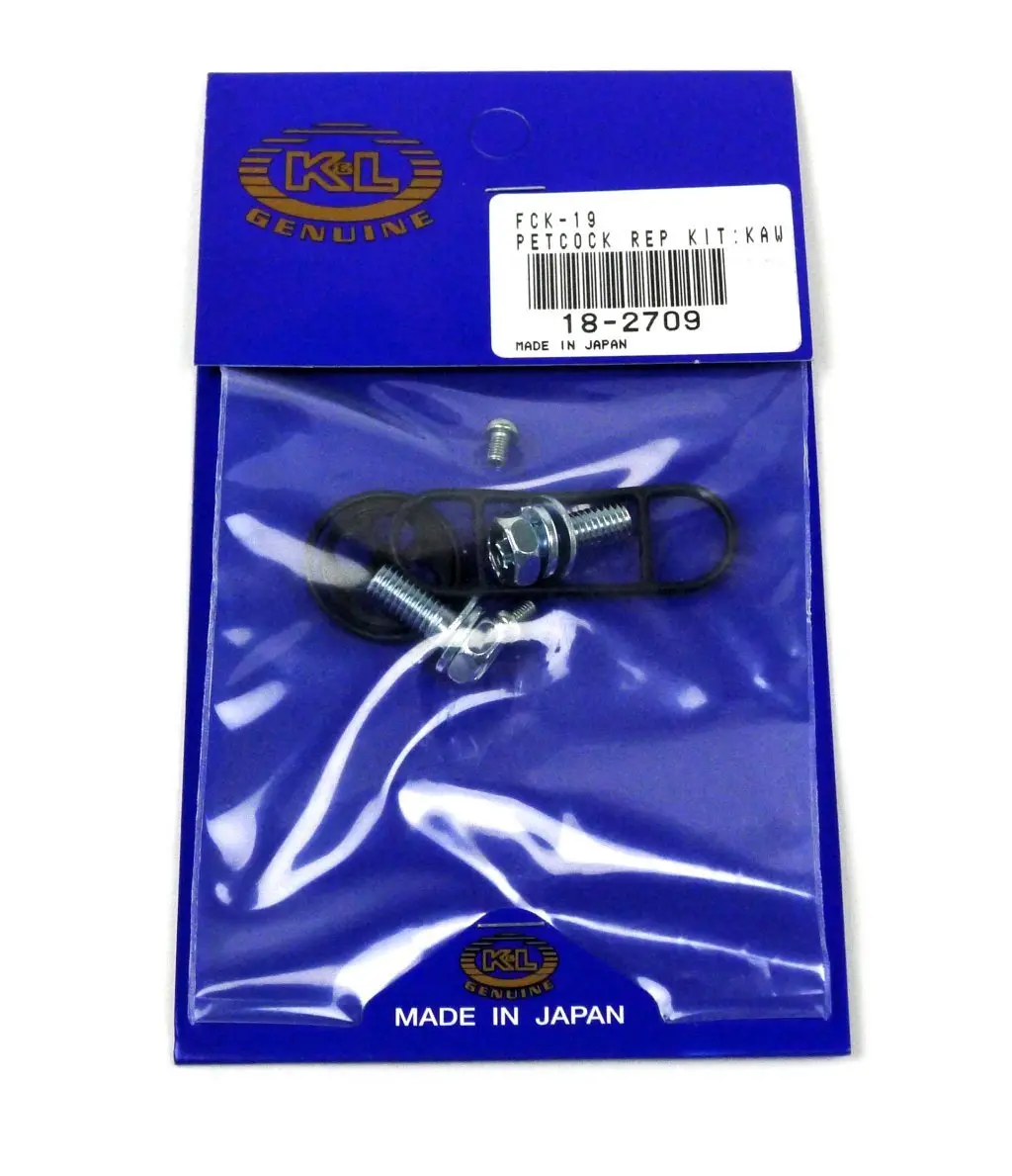 Kawasaki Kef300 Lakota Sport 01-02 K&L Shutoff Valve Fuel Petcock Repair Kit 2