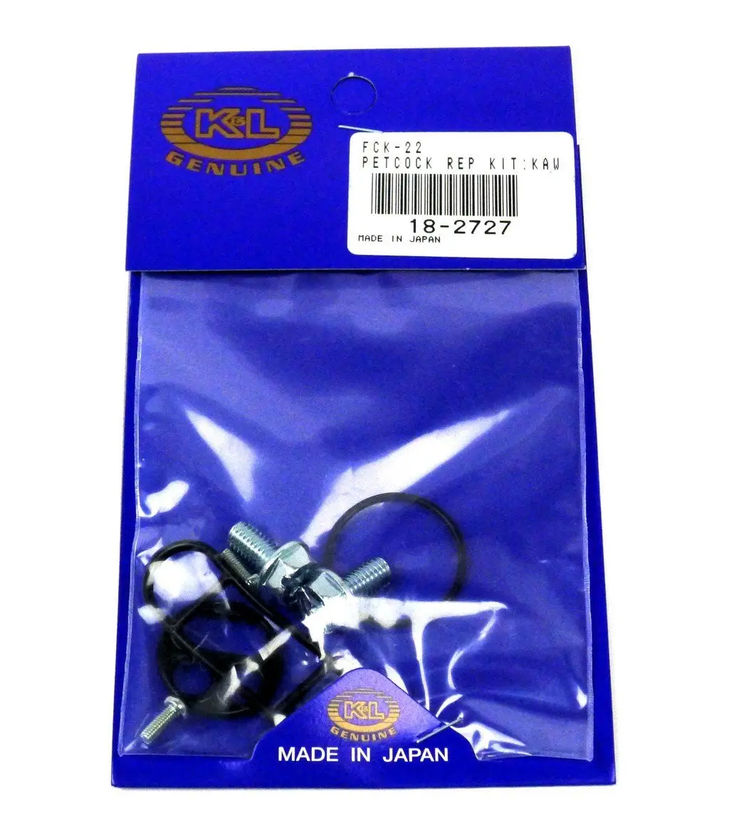 Yamaha Yt60 Tri-Zinger  84-85 K&L Shutoff Valve Fuel Petcock Repair Kit 1
