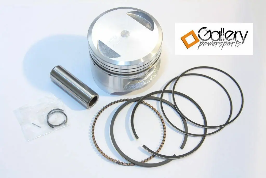 Kawasaki Klf220 Bayou  88-02 Piston And Ring Kit .030" 0.75Mm Oversize 67.75Mm 1