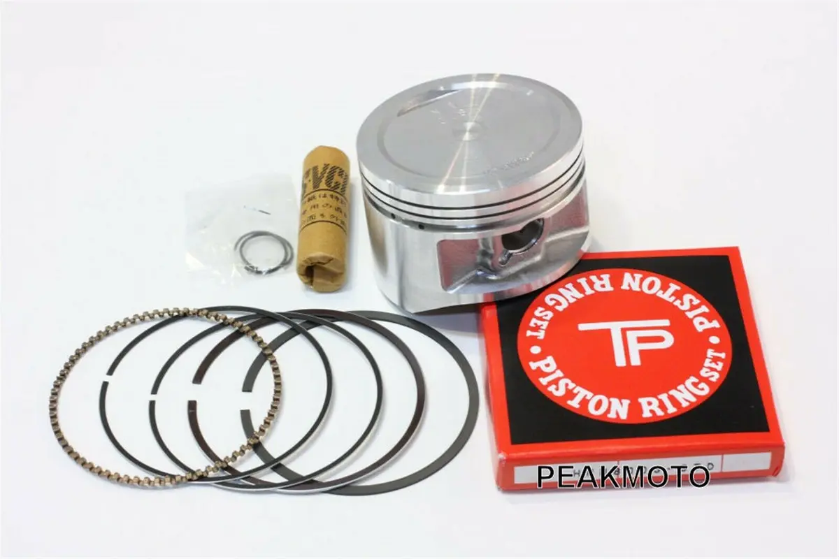 Honda Trx250 Recon  02-09 Piston And Ring Kit .020" 0.50Mm Oversize 69Mm 1
