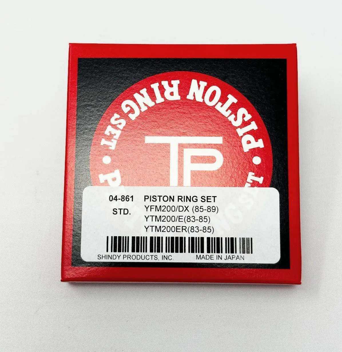 Yamaha Yfm200/Dx Moto-4 Yfm 200 85-89 Piston Ring Set Standard Stock 67Mm 2