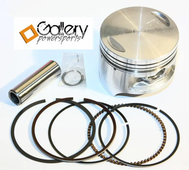 Yamaha Ytm200 Tri-Moto  83-85 Piston And Ring Kit .020" 0.50Mm Oversize 67.50Mm 1