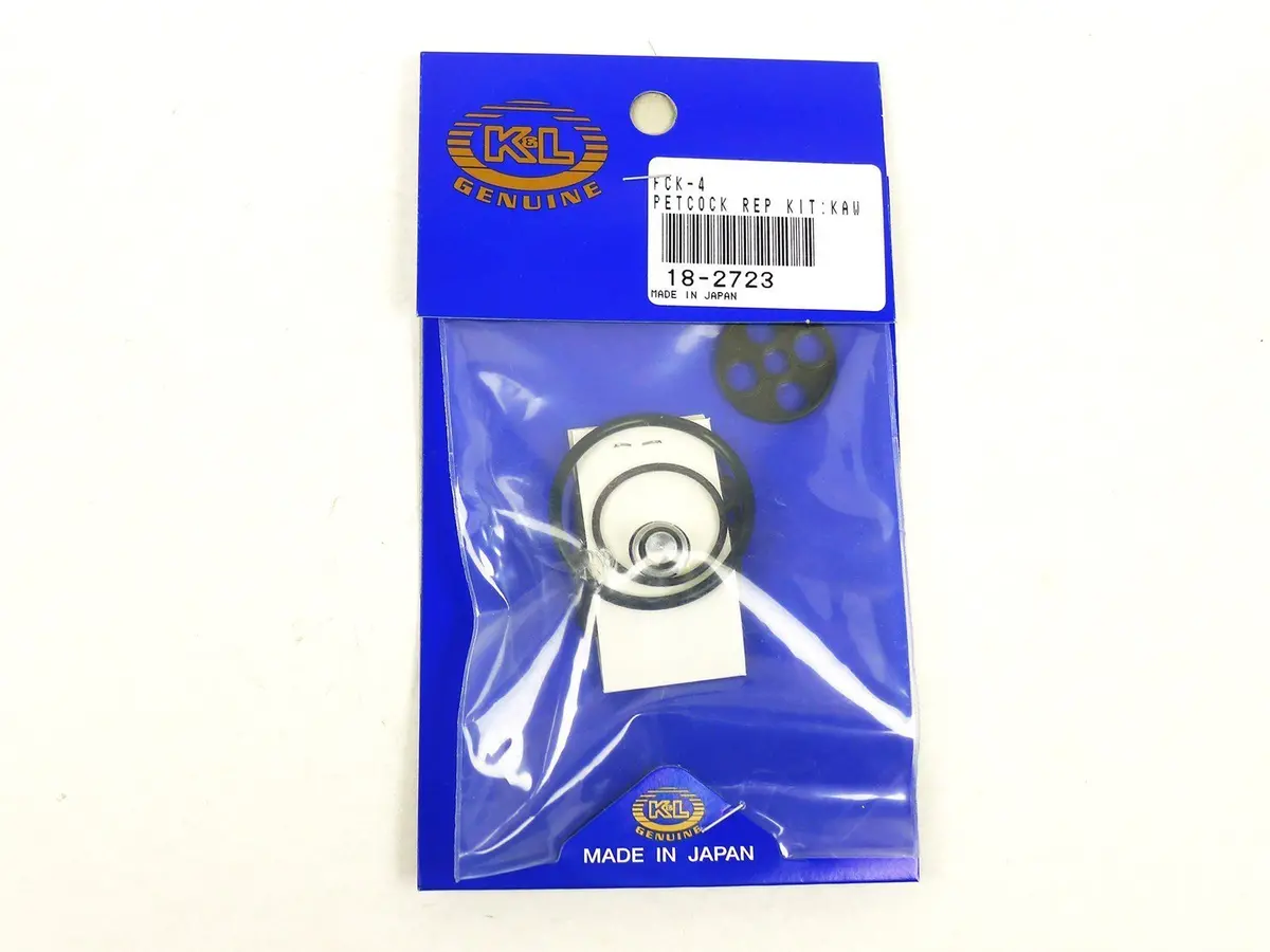 K&L Fuel Petcock Repair Kit Shutoff Valve Kawasaki Zx550 84-85,Zx600 Ninja 85-87 2