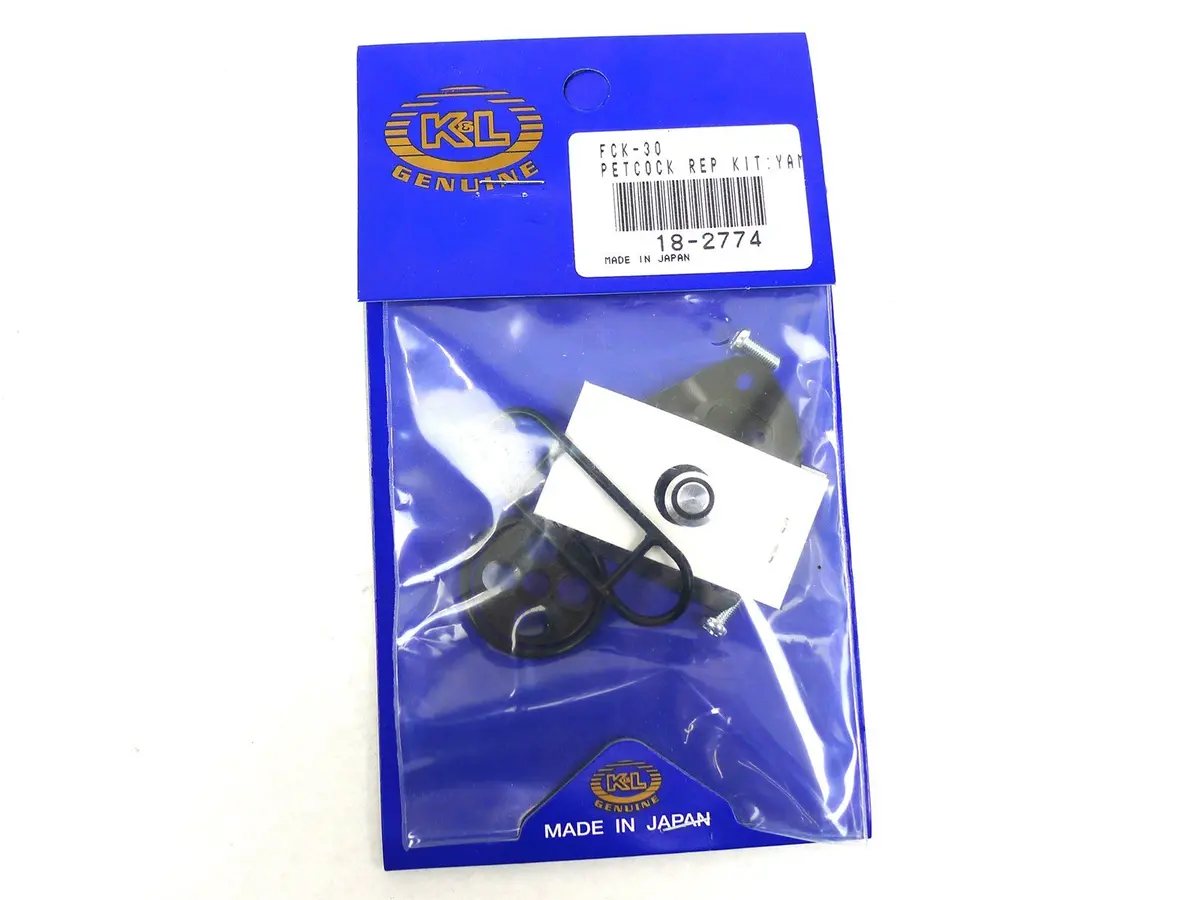 K&L Fuel Petcock Repair Kit Shutoff Valve Yamaha Xv750 Virago 750 1988-1998 2
