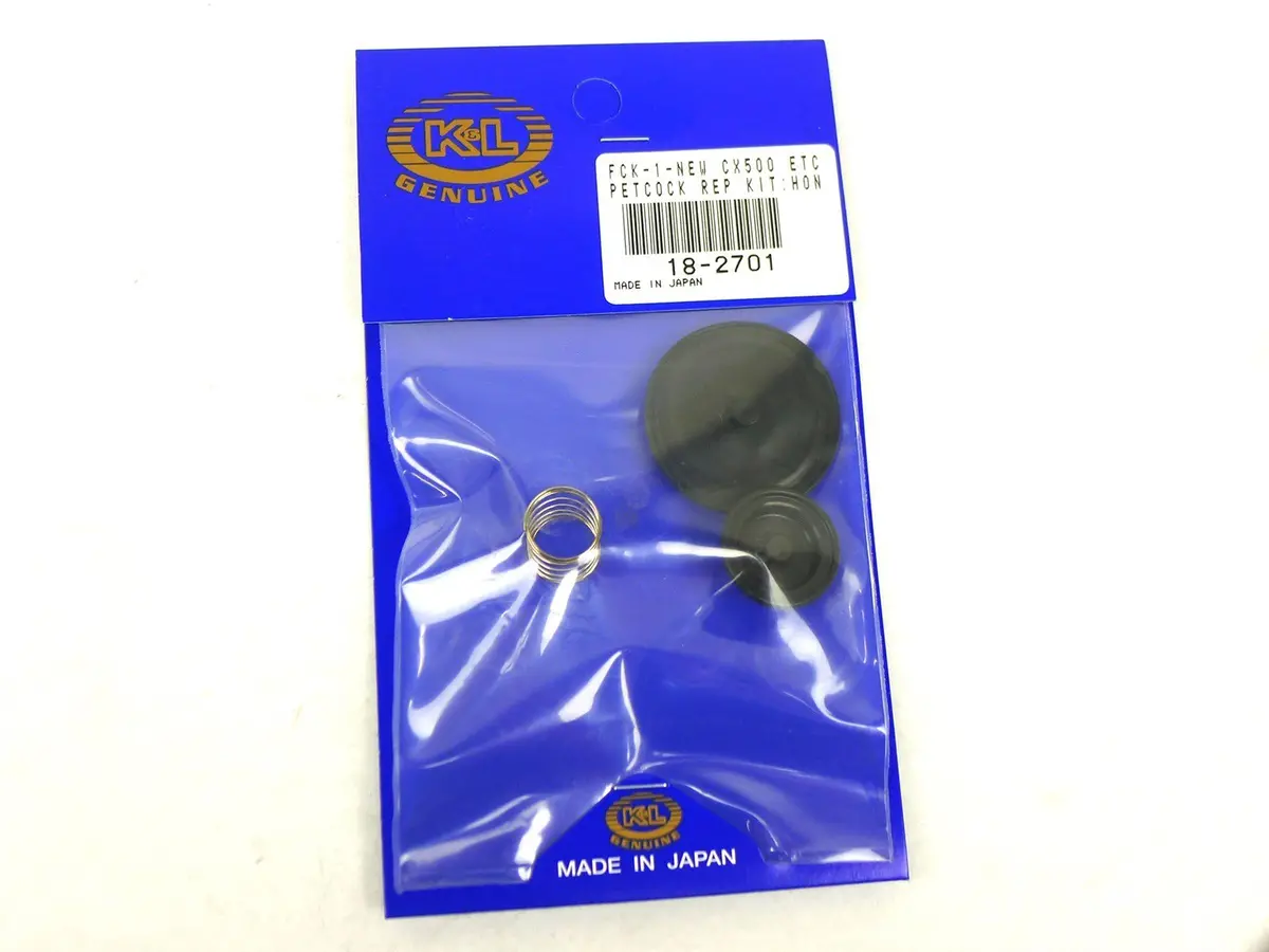 K&L Fuel Petcock Repair Kit Shutoff Valve Honda Vtr250 Interceptor 88-90 2