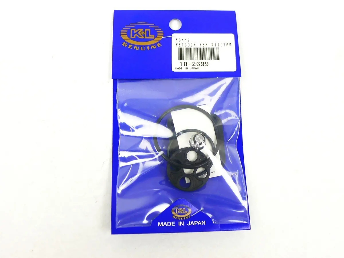 K&L Fuel Petcock Repair Kit Shutoff Valve Kawasaki Kz1000p Police 82-05 2