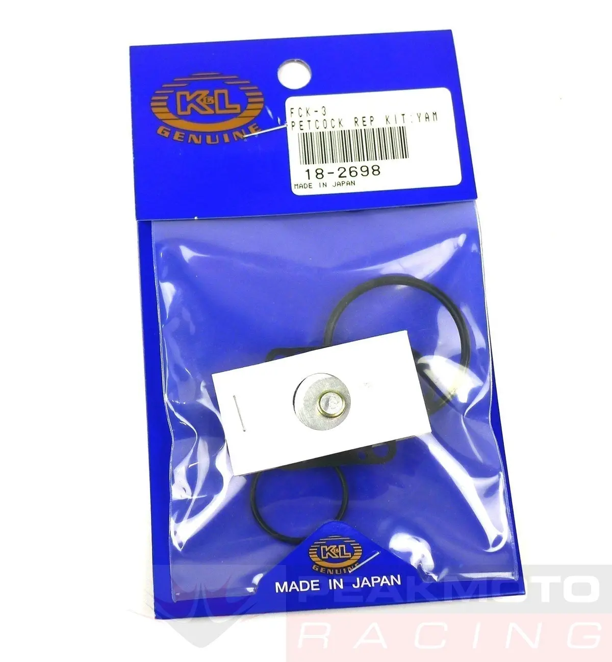 K&L Fuel Petcock Repair Kit Shutoff Valve Yamaha Xv700 Xv750 Xv920 Virago 2