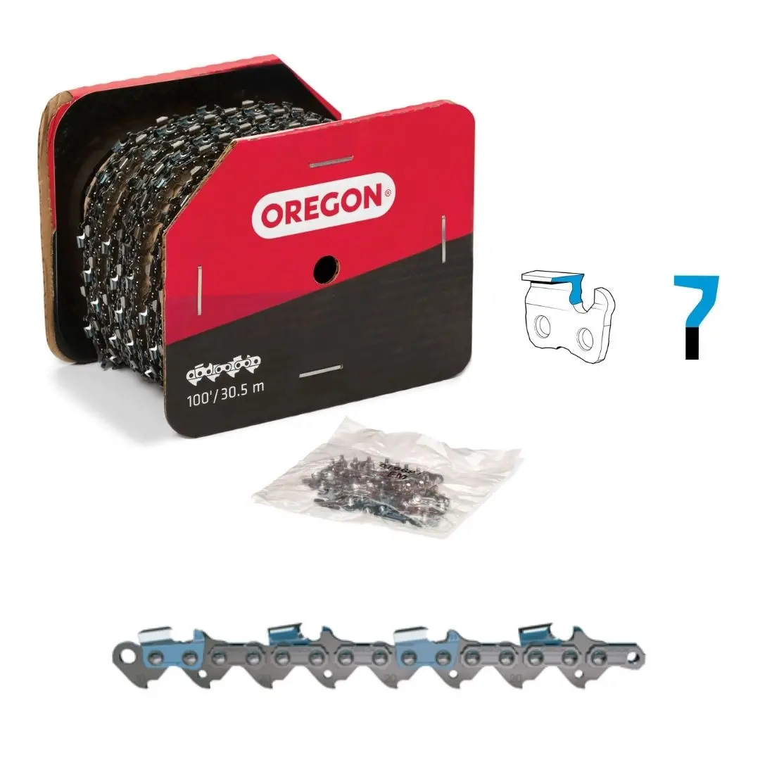 Oregon Chainsaw Chain 20Lpx .325" .050" 100Ft Full Chisel 1