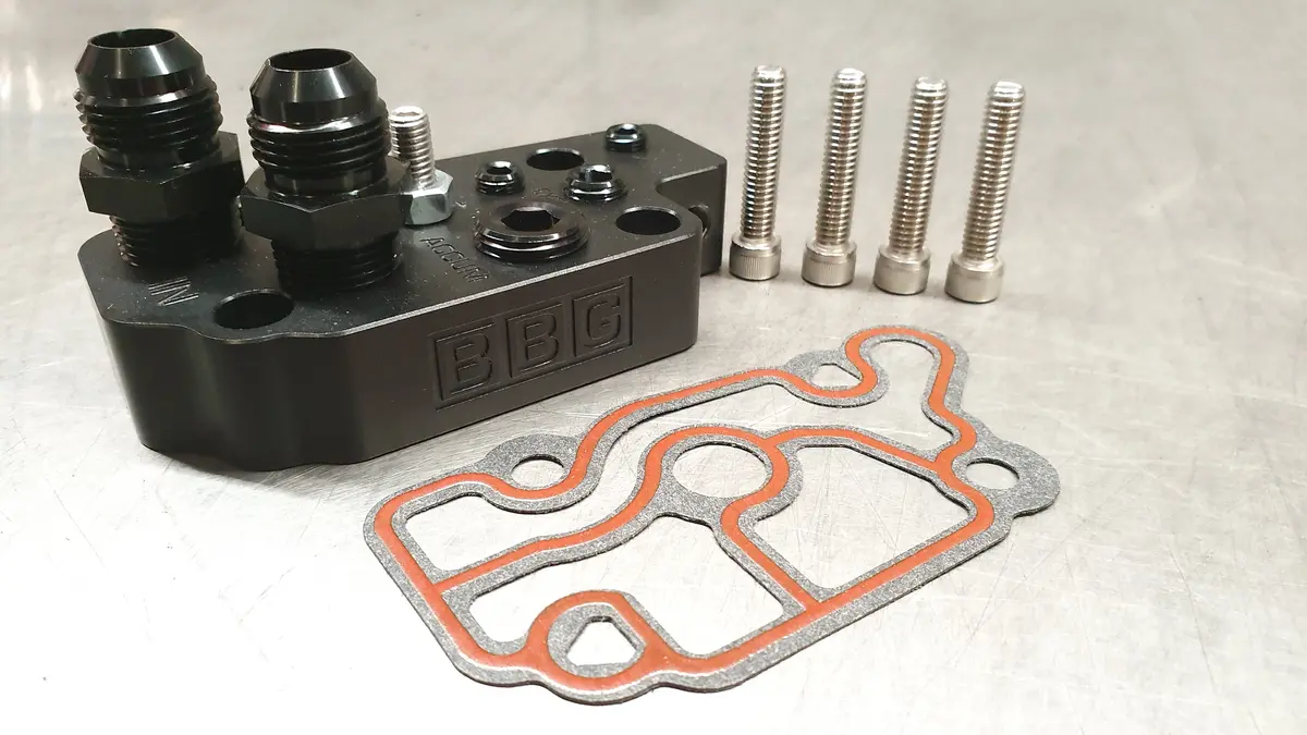 L27/L36/L67 Adjustable Oil Pressure & Remote Oil Filter/Cooler Plate 1