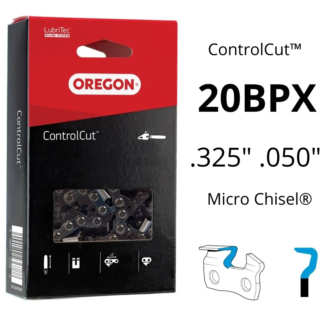 Oregon 20Bpx Controlcut™ Saw Chain .325" .050" Microchisel® 1