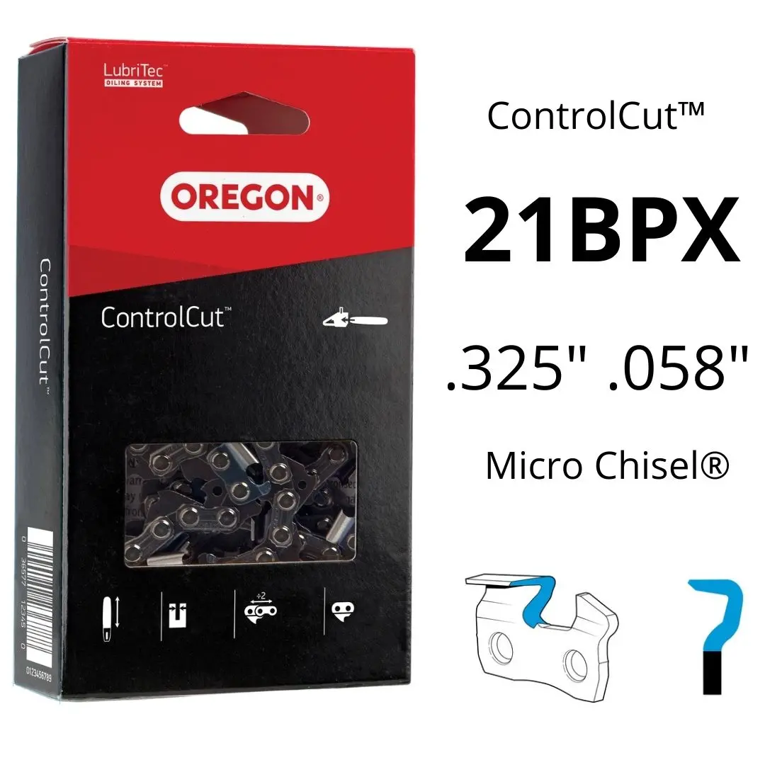 Oregon 21Bpx Controlcut™ Saw Chain .325" .058" Microchisel® 1