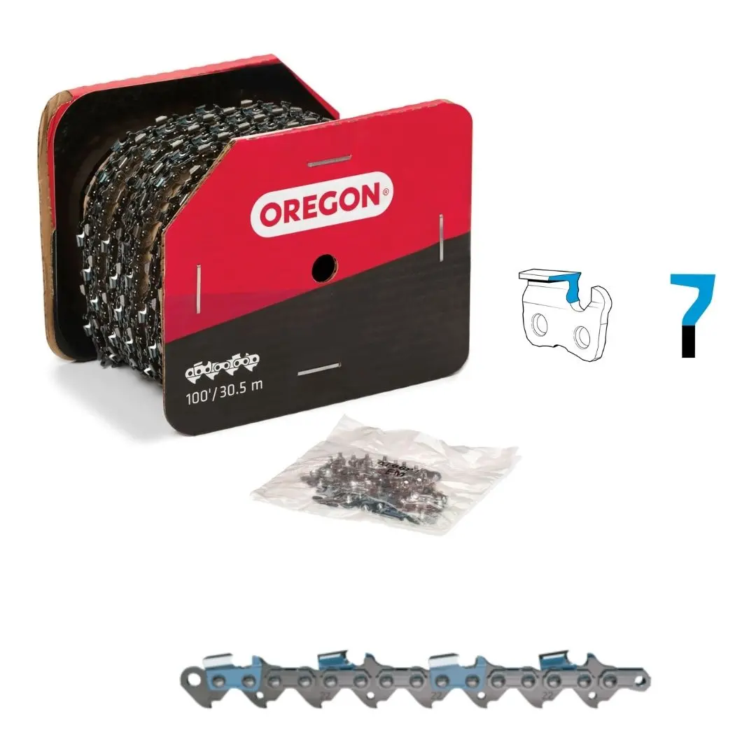 Oregon Chainsaw Chain 22Lpx .325" .063" 100Ft Full Chisel 1