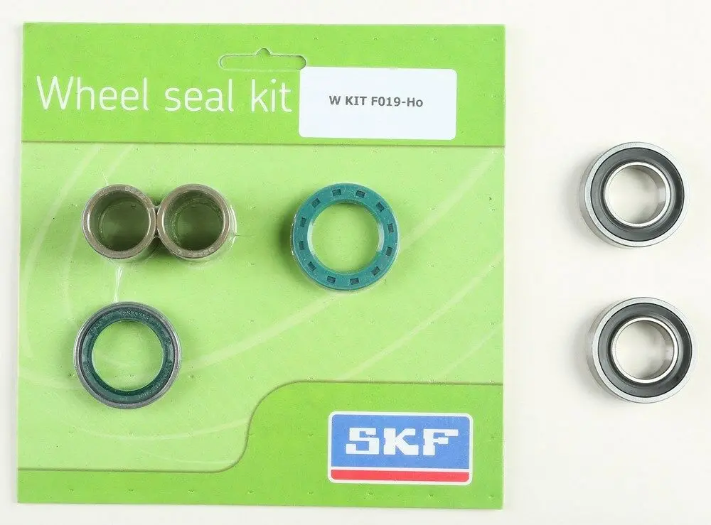 Skf Front Wheel Seal Bearing Kit W/ Spacer Honda Crf250x Crf450x 2004-2016 1