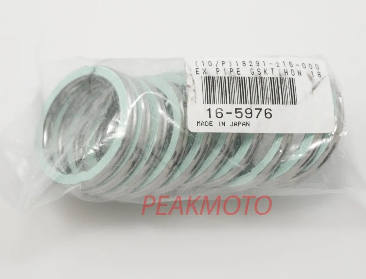 K&L Supply - 16-5976 - Exhaust Pipe Gasket Honda 18291-Mn5-650 32X40x4.2Mm 1