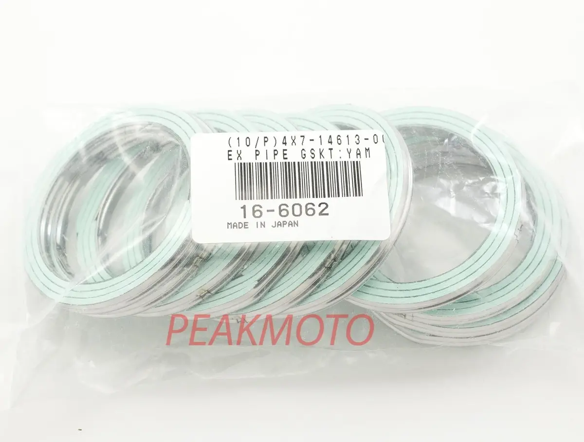 K&L 16-6062 - Exhaust Pipe Gasket 42.52X55.36X3.4Mm - Made In Japan (10 Pack) 1