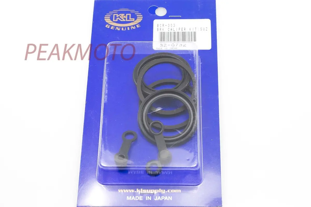 K&L Supply 32-0732 Brake Caliper Seal Rebuild Kit Suzuki Gs550 1983-1986 2