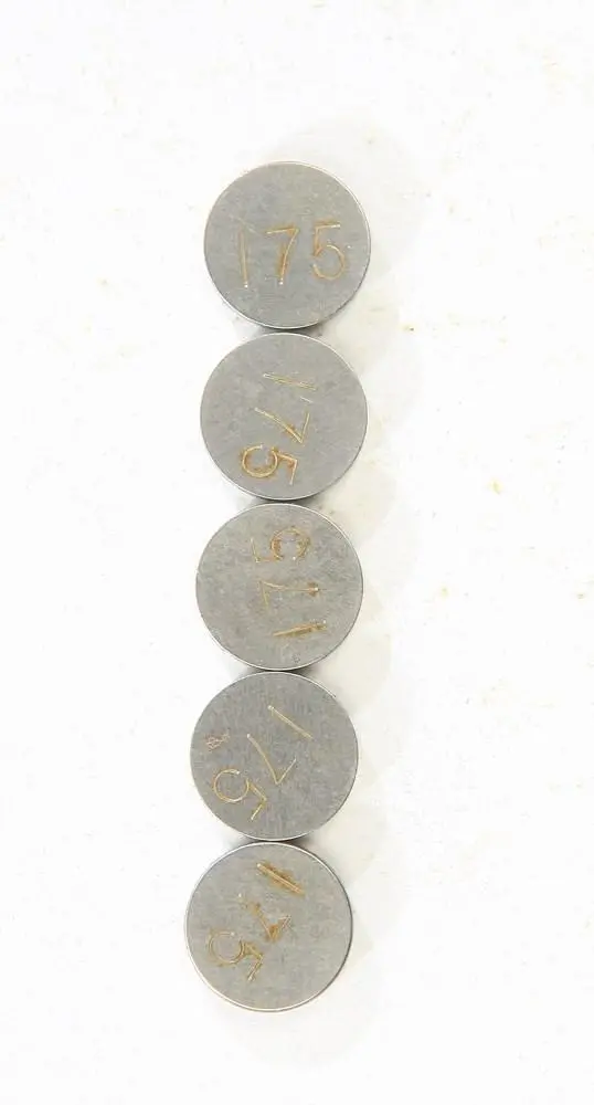 K&L Supply - 13-6816 - 9.50Mm Valve Shim Refill, 1.75Mm (5 Pack) 1