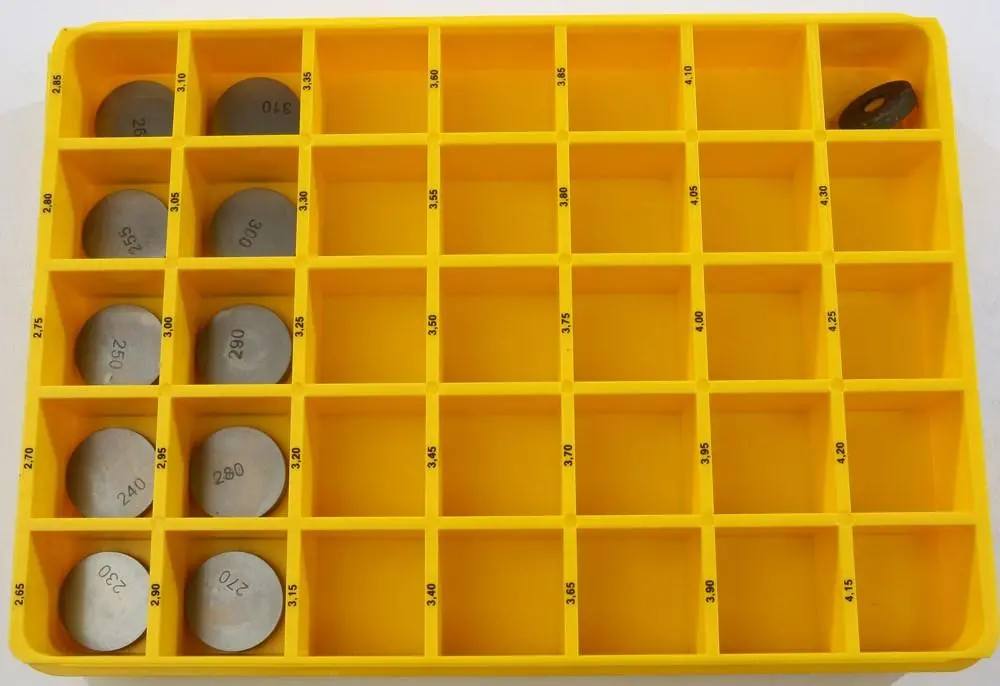 K&L Supply - 13-7007 - 29.00Mm Valve Shim Kit, 20 Pieces, Sizes 2.30 Thru 3.10 1