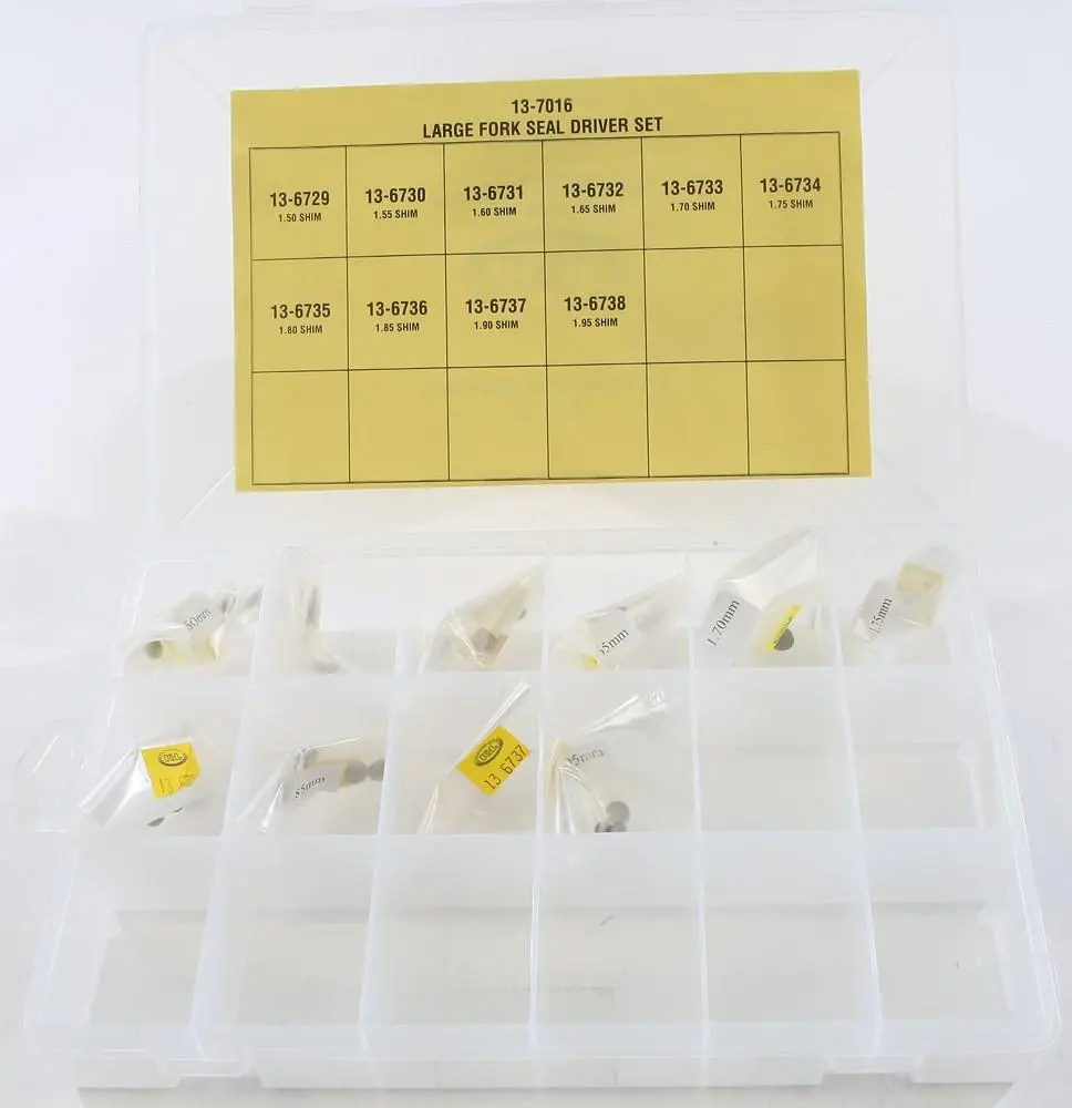 K&L Supply - 13-7016 - 7.50Mm Valve Shim Kit, 50 Pieces, Sizes 1.50 Thru 1.95 1