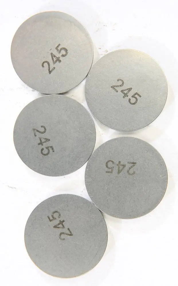 K&L Supply - 13-7527 - 25.00Mm Valve Shim Refill, 2.45Mm (5 Pack) 1