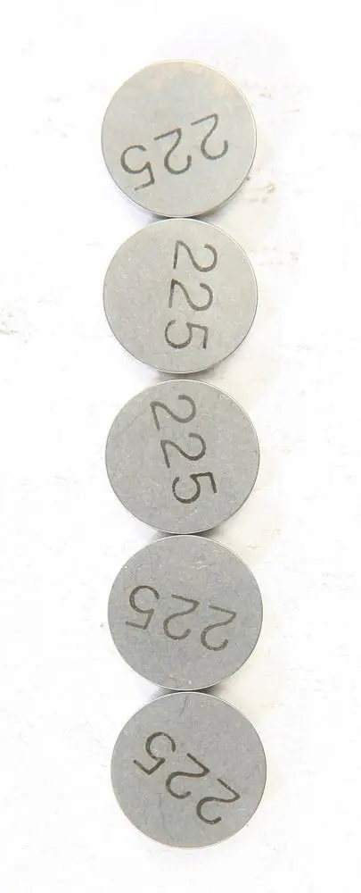 K&L Supply - 13-7684 - 13.00Mm Valve Shim Refill, 2.25Mm (5 Pack) 1