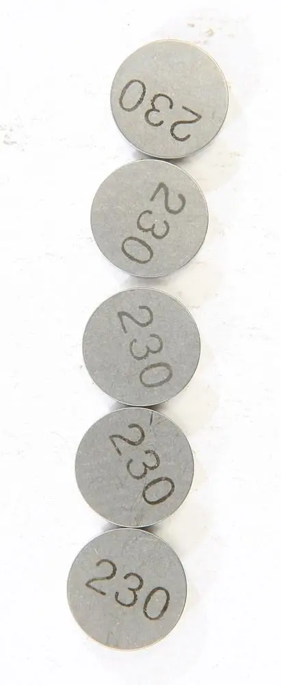 K&L Supply - 13-7685 - 13.00Mm Valve Shim Refill, 2.30Mm (5 Pack) 1
