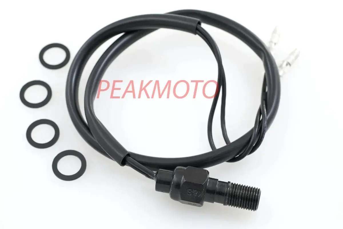 K&S 12-0011B Black Hydraulic Brake Pressure Light Switch 10Mm X 1.00Mm Brembo 1