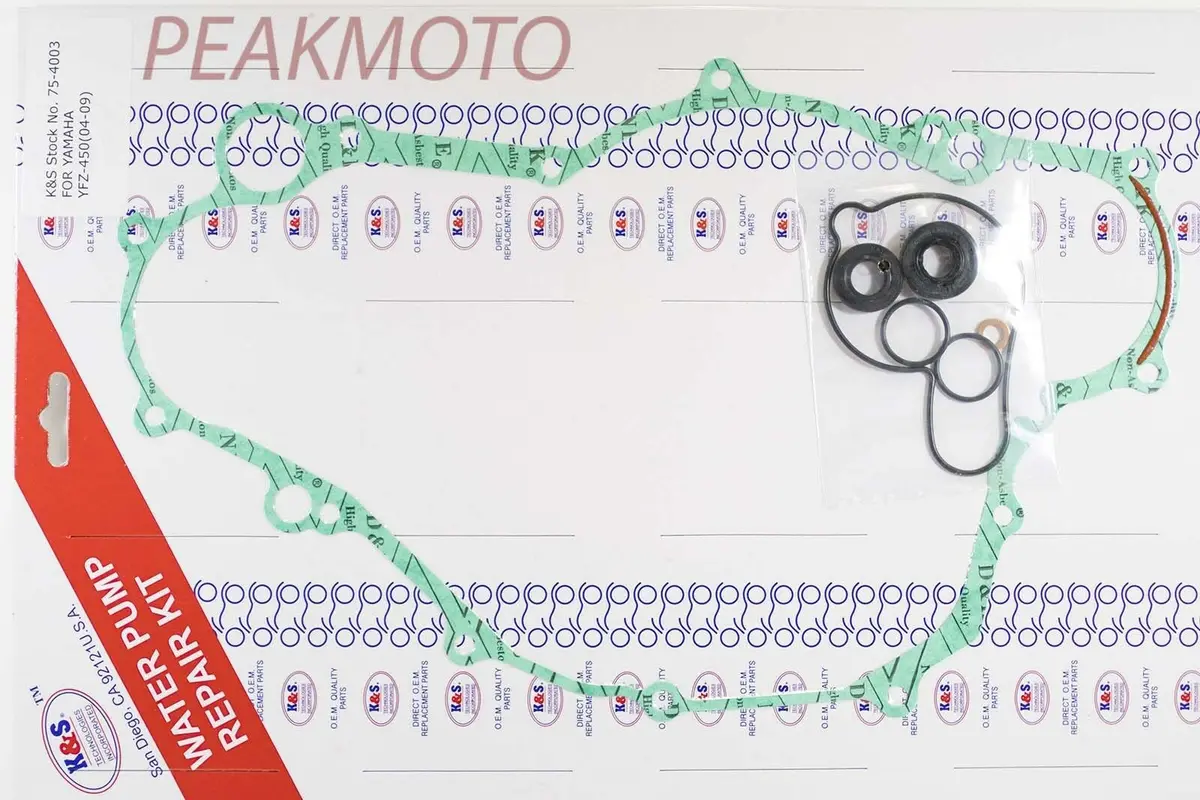 Yamaha Yfz450 04-09, 2012-2013 Water Pump Repair Kit K&S Technologies 75-4003 1