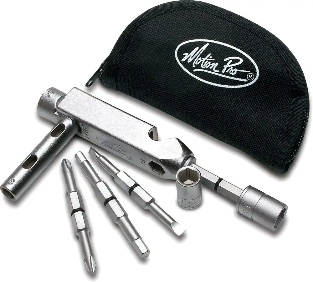 Motion Pro 08-0161 Trail Tool Metric Set Kit (8,10,12,14Mm, #2, #3 Philips) 1