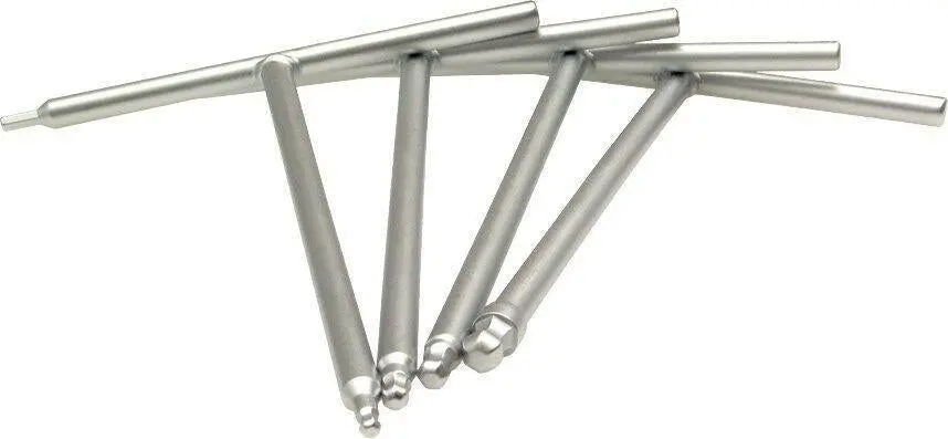 Motion Pro 08-0383 T-Handle, Ball-End Hex, Dual Drive, Metric Set (4,5,6,8Mm) 1