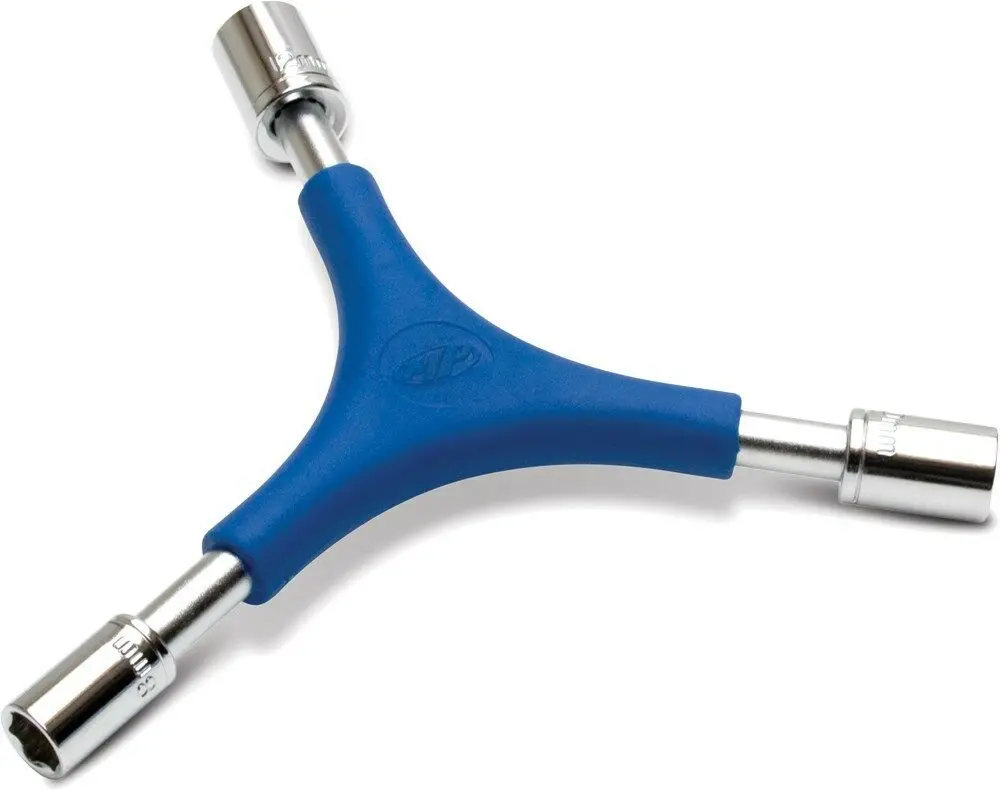 Motion Pro 08-0547 8, 10, 12Mm Hex Socket Combo Y-Drive Wrench 4, 5, 6 Hex Drive 1