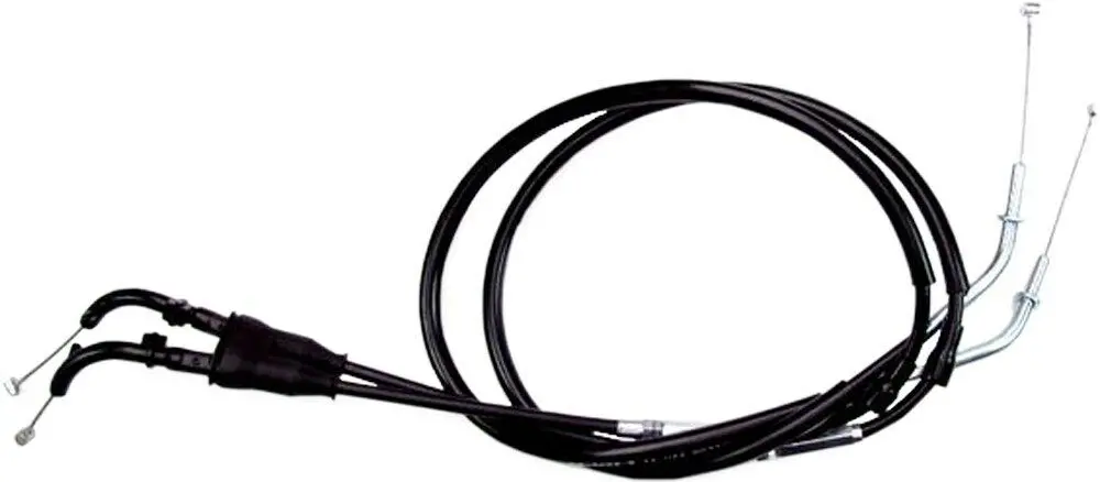 Motion Pro - 03-0408 - Black Vinyl Push/Pull Throttle Cable Set 1