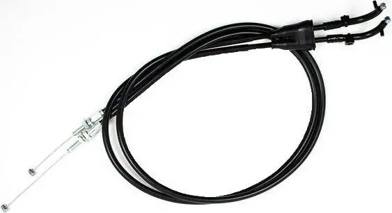 Motion Pro - 05-0238 - Black Vinyl Push/Pull Throttle Cable Set 1