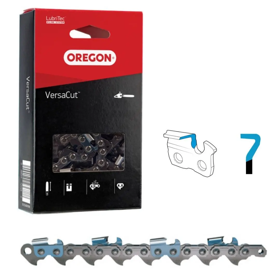 Oregon 73Rd Versacut™ 10° Ripping Saw Chain 3/8" .058" Micro Chisel® 1