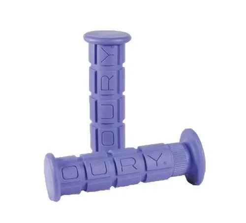Purple Oury Soft Atv Grips Grip Set Pair Low Flange Classic Style (Made In Usa) 1