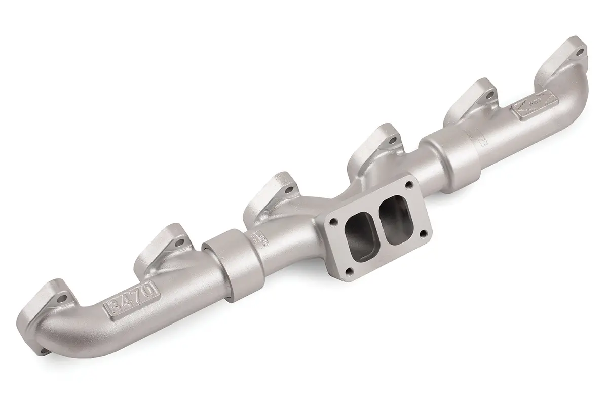 Cat C13 Chrome Exhaust Manifold/ On Sale 1