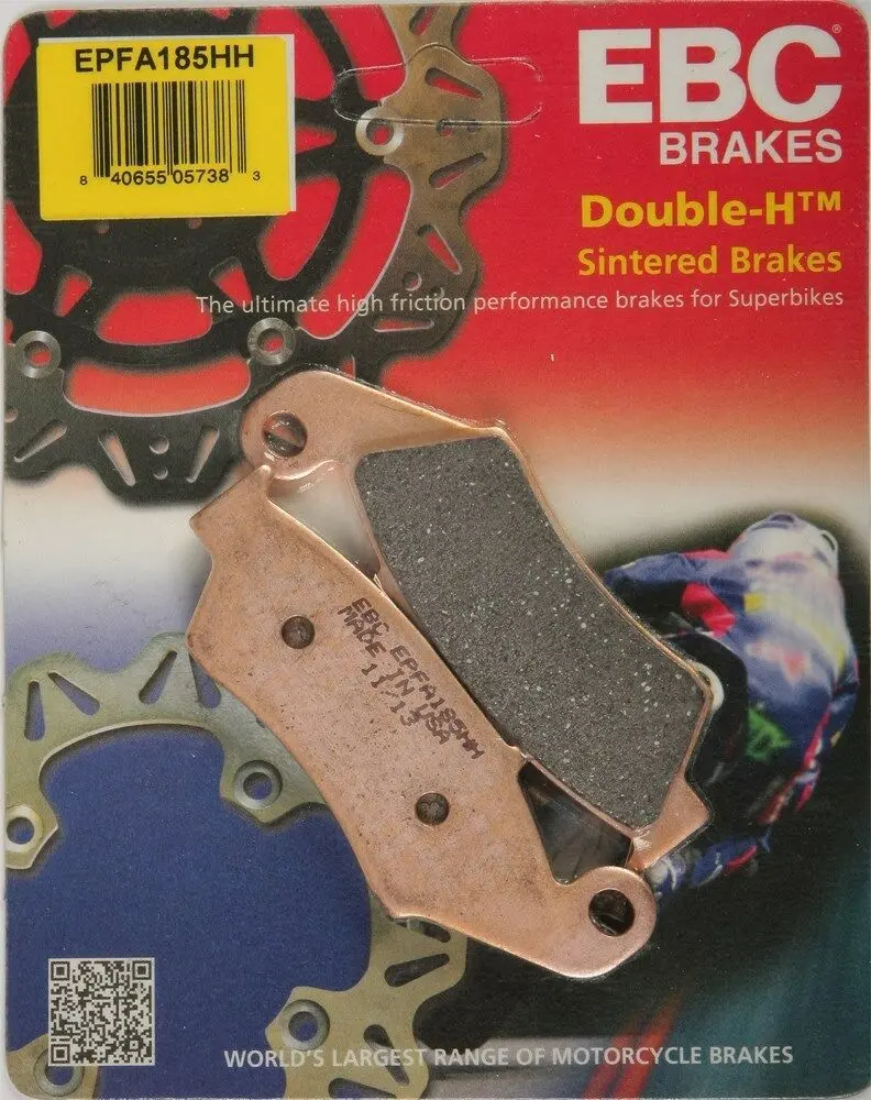 Ebc - Epfa185hh - Extreme Performance Brake Pads (Fast Street & Trackday) 1