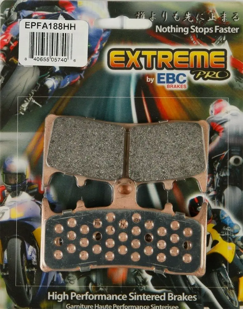 Ebc - Epfa188hh - Extreme Performance Brake Pads (Fast Street & Trackday) 1