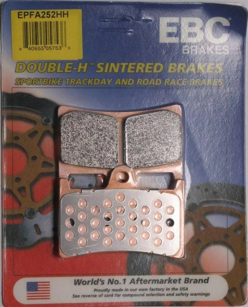 Ebc - Epfa252hh - Extreme Performance Brake Pads (Fast Street & Trackday) 1