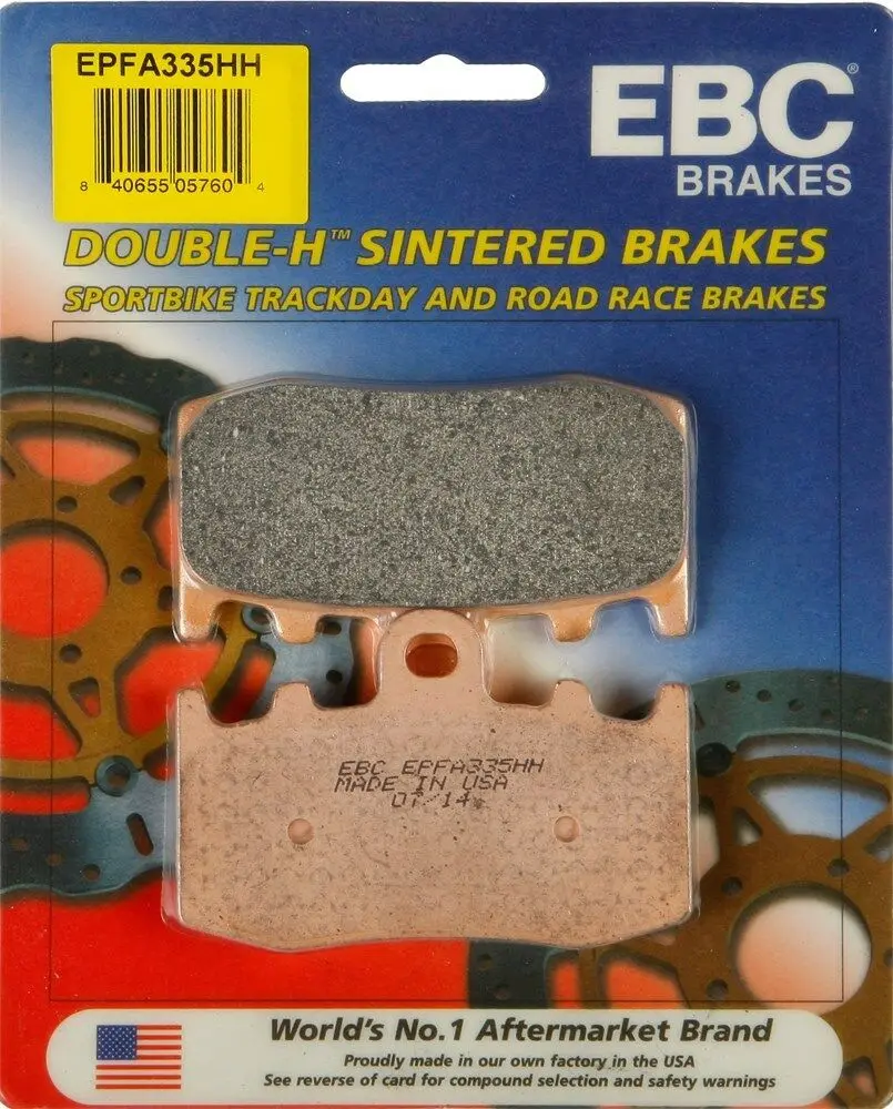 Ebc - Epfa335hh - Extreme Performance Brake Pads (Fast Street & Trackday) 1