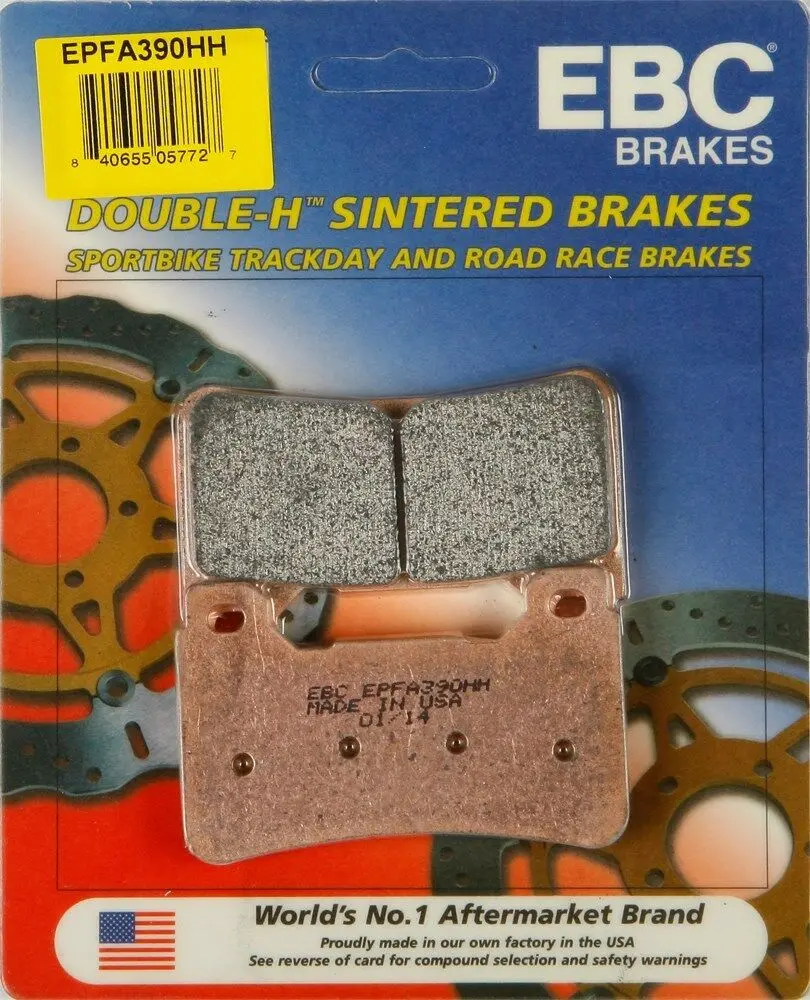 Ebc - Epfa390hh - Extreme Performance Brake Pads (Fast Street & Trackday) 1