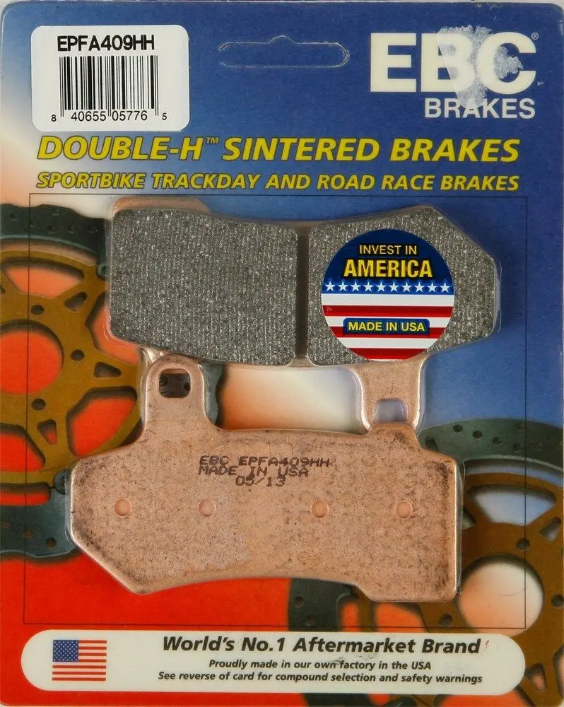 Ebc - Epfa409hh - Extreme Performance Brake Pads (Fast Street & Trackday) 1