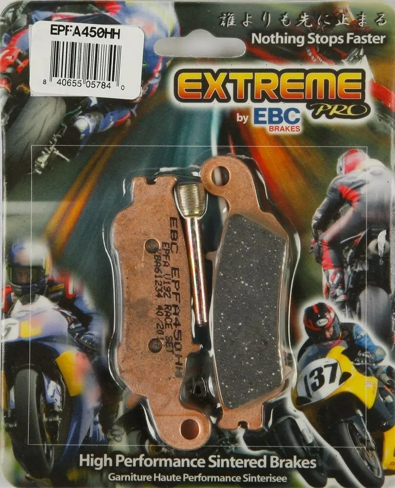 Ebc - Epfa450hh - Extreme Performance Brake Pads (Fast Street & Trackday) 1