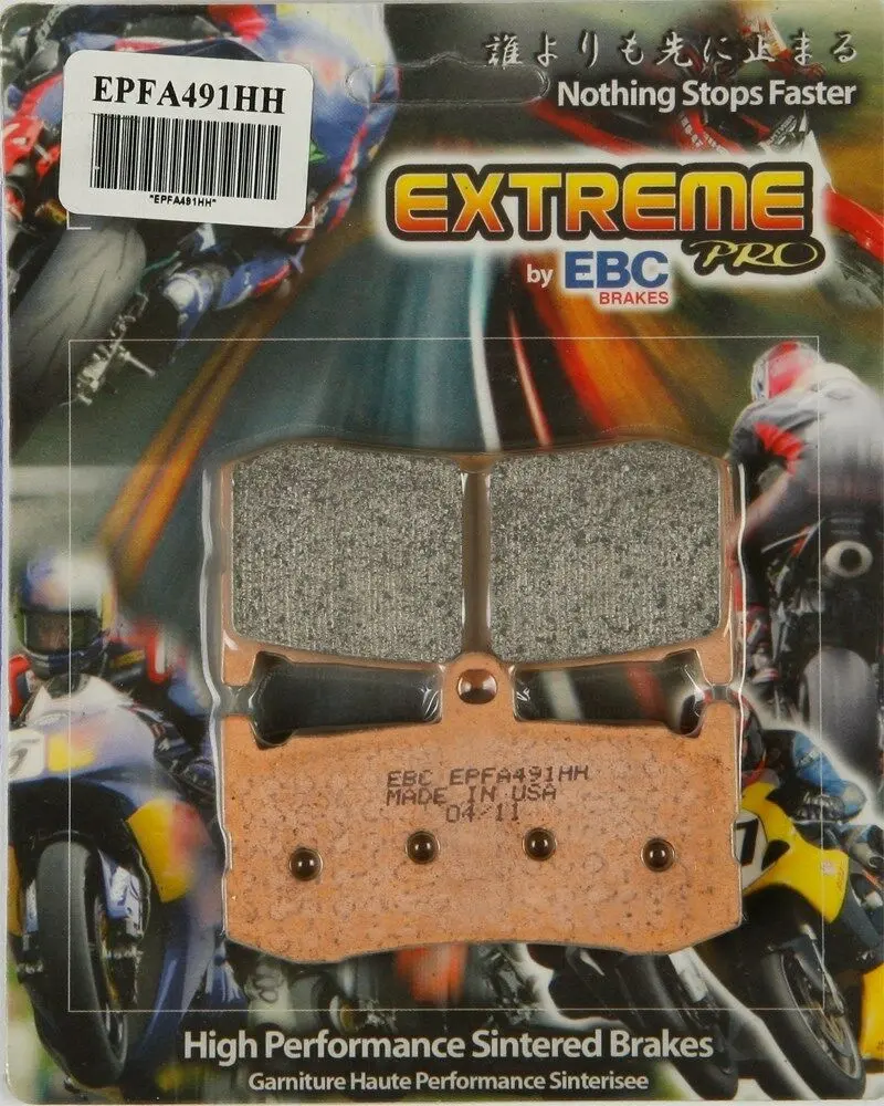 Ebc - Epfa491hh - Extreme Performance Brake Pads (Fast Street & Trackday) 1